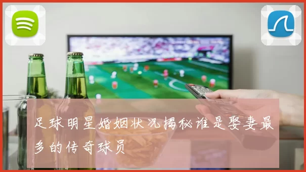 足球明星婚姻状况揭秘谁是娶妻最多的传奇球员